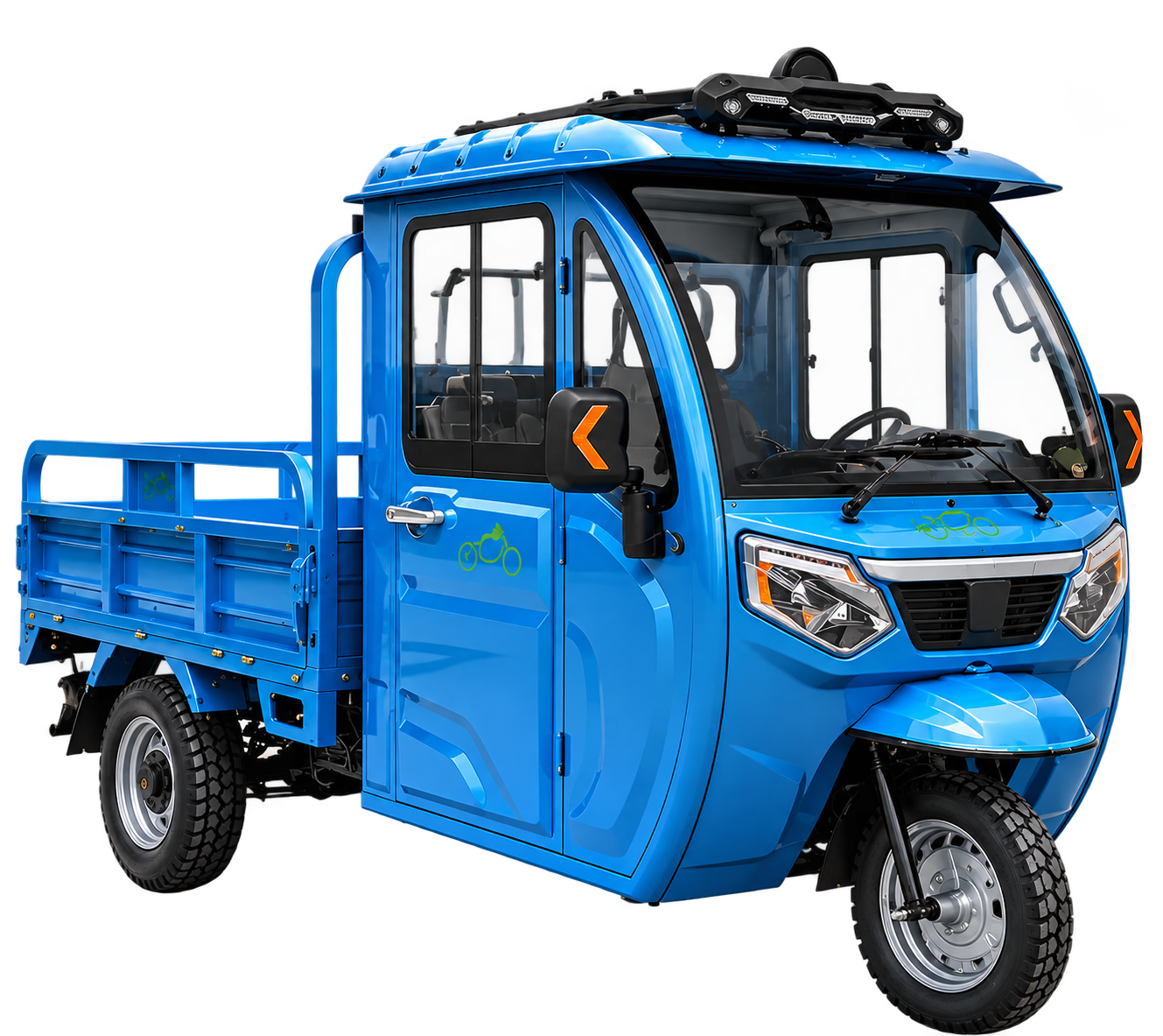 Power Carguer, triciclo de carga con cabina